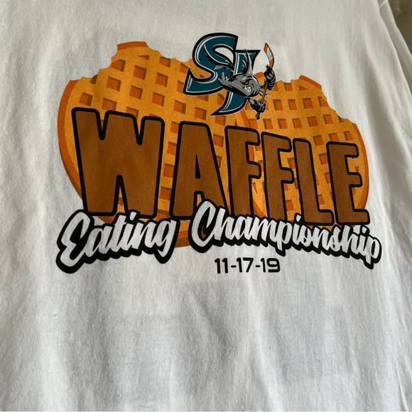 San Jose Barracuda Major League Eating signed shirt 2019 Matt Stonie - Picture 2 of 7